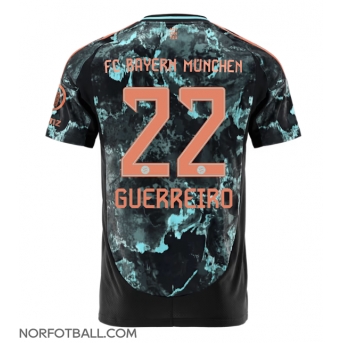 Billige Fotballdrakt Bayern Munich Raphael Guerreiro #22 Replika Bortedrakt 2024-25 Kortermet